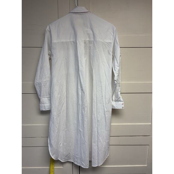 Maeve White Button Down Tunic NWT - Picture 5 of 7
